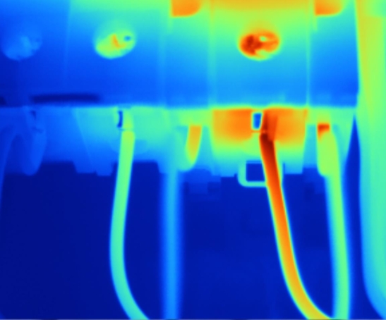Wärmebild Leitungsschutzschalter